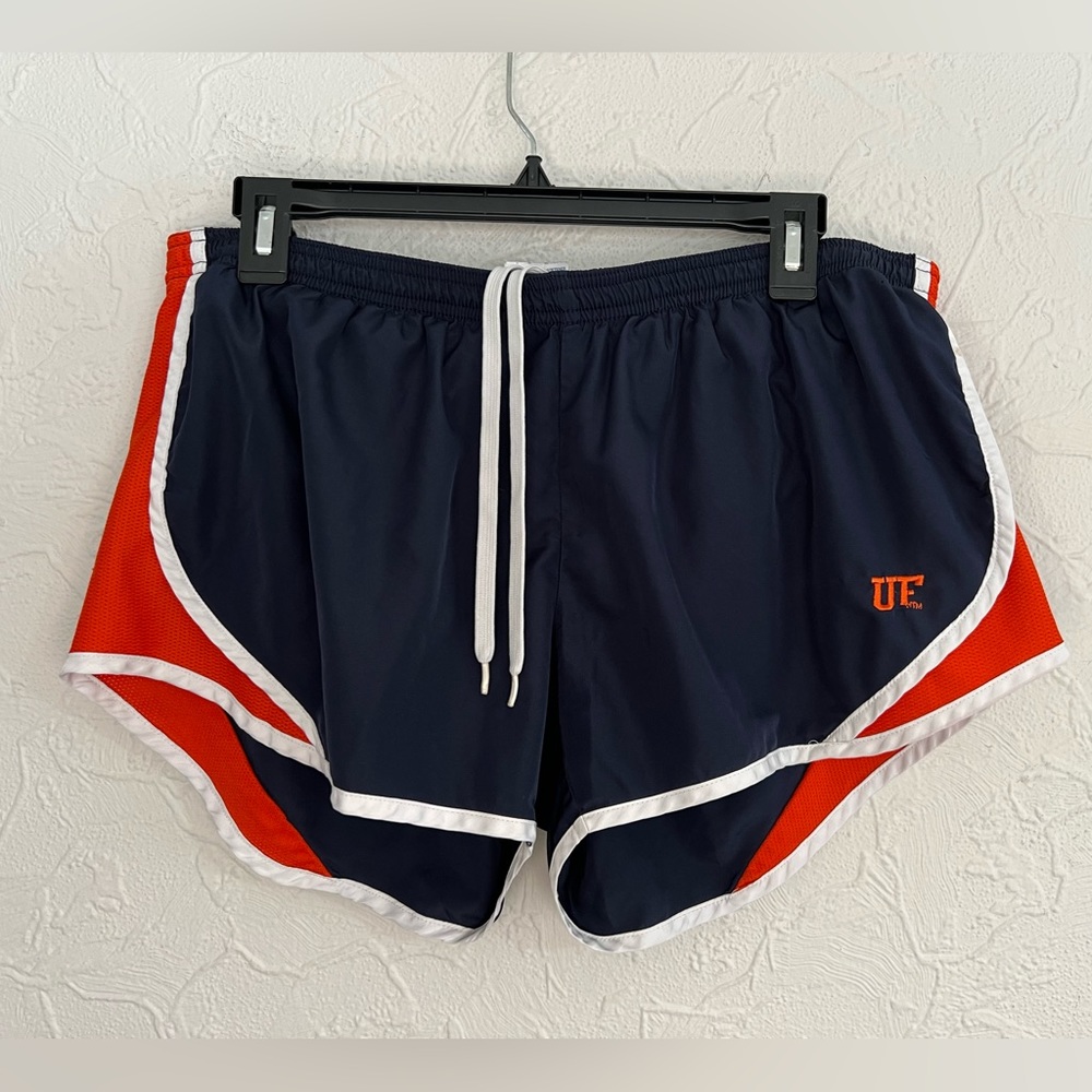 Vintage SOFFE Womens Florida Gators Mesh RUNNING SHORTS Ladies XL With Liner